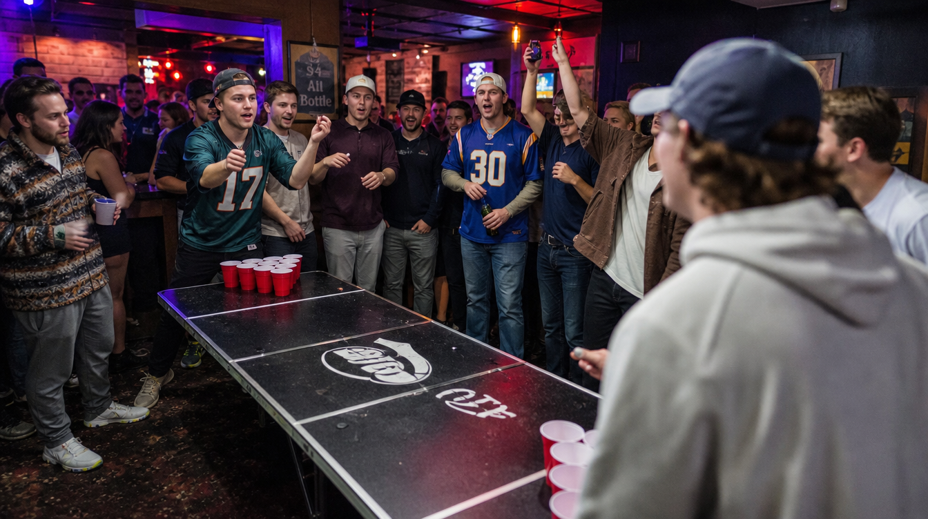 ISC HUB: Beer pong night