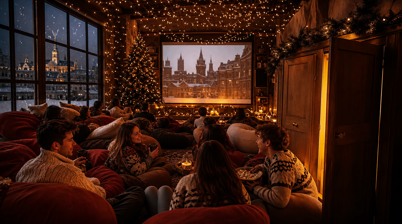Christmas Story by Sunset Cinema: vánoční kino v Troji